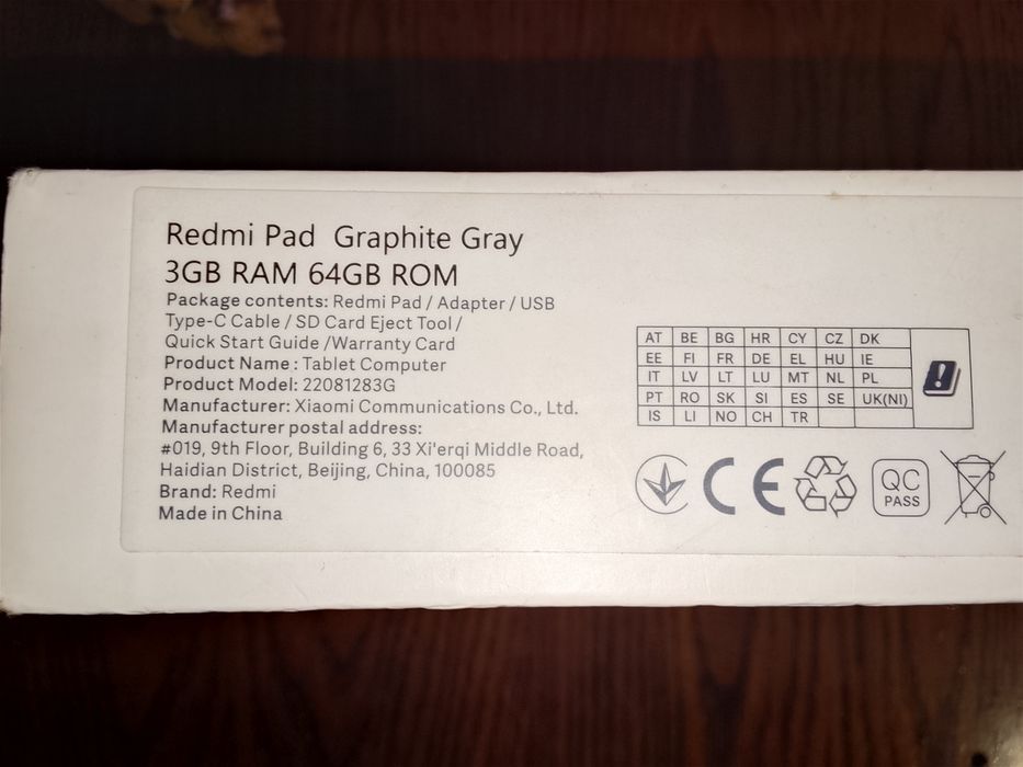 Продаю плоншет Redmi Pad