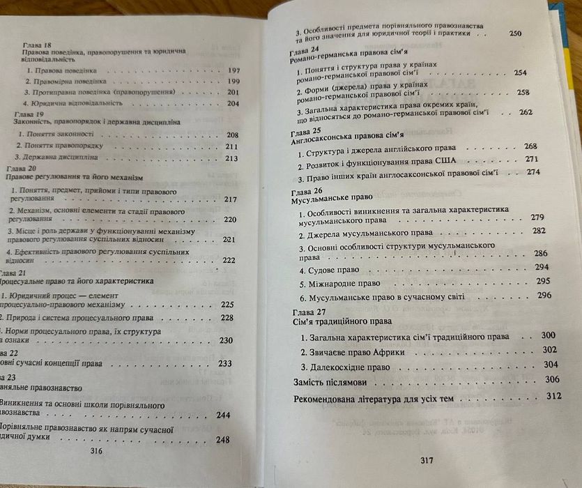 Загальна теорія держави і права, 2000 рік