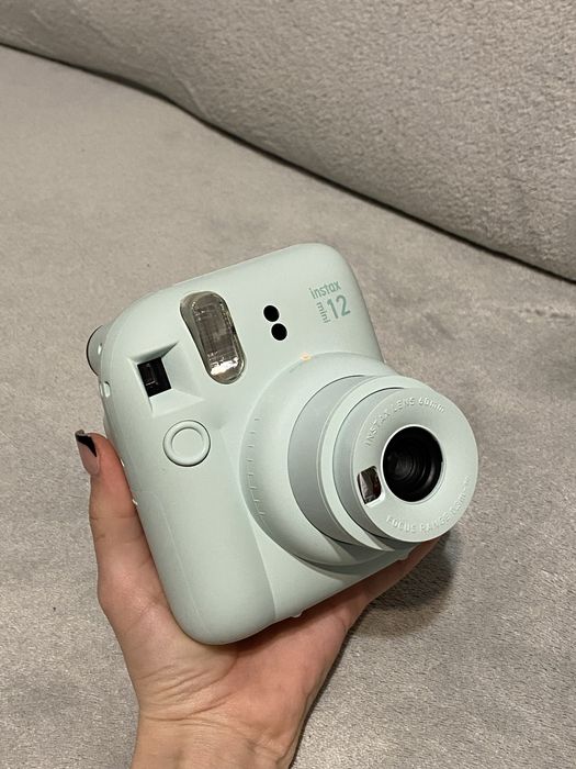 Фотокамера миттєвого друку Fujifilm Instax Mini 12 Mint Green