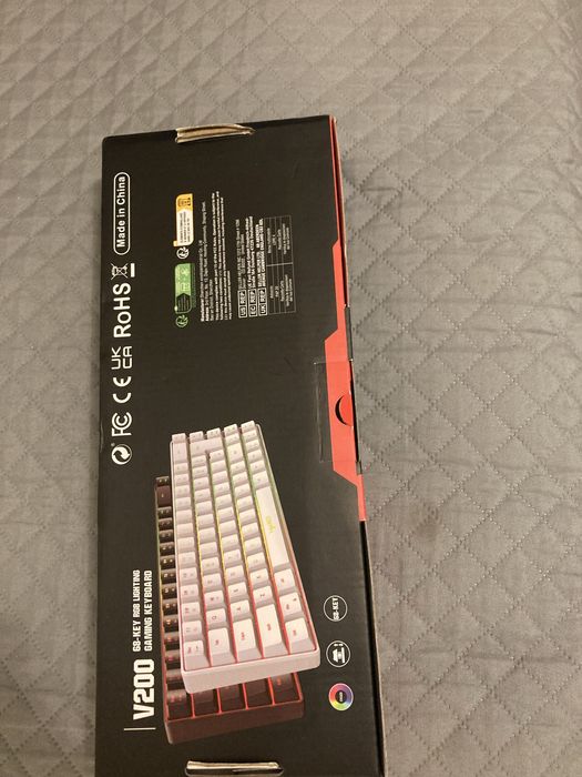 Teclaso Hysj rgb mecanico