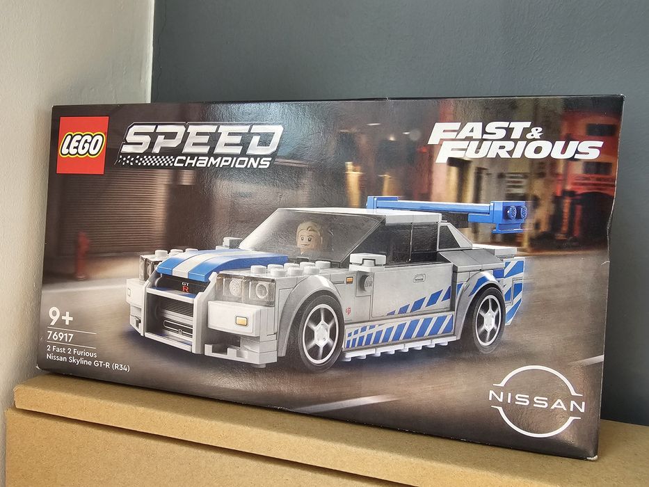 Auto lego nissan gtr szybcy I wściekli