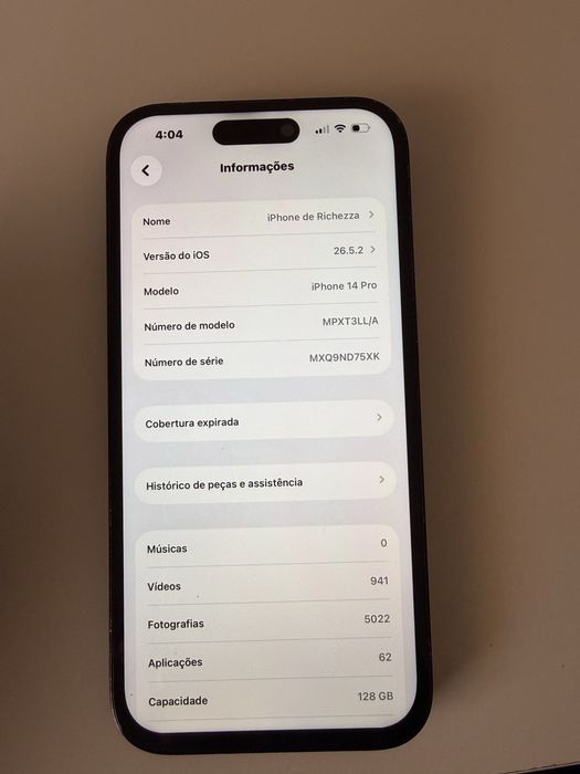 Iphone 14 Pro perfeito