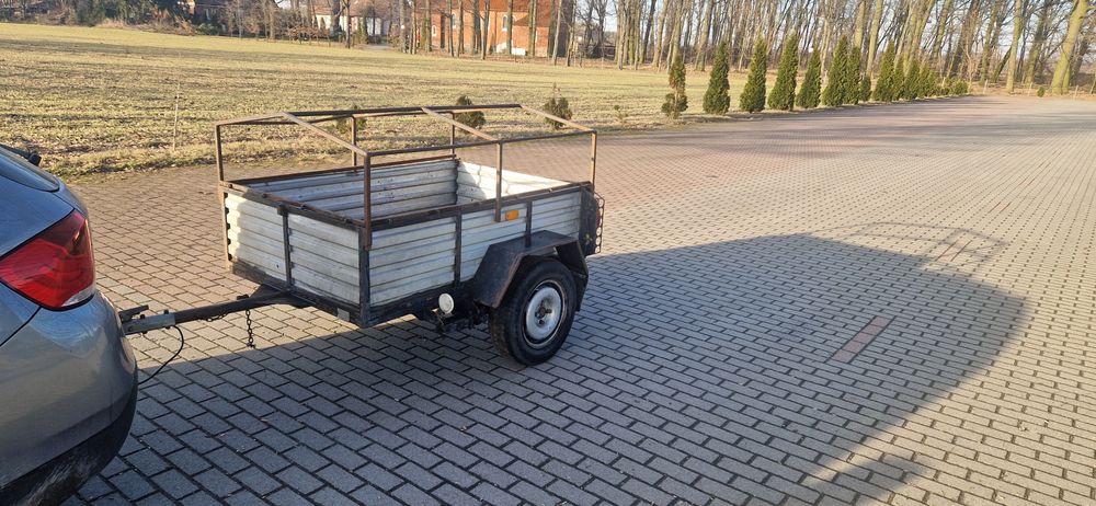 Przyczepka samochodowa lekka Plandeka DMC500