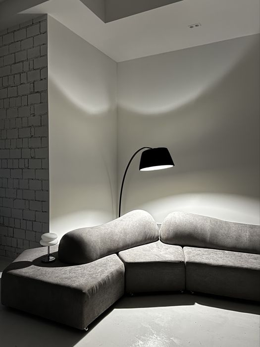 Диван сірий конструктор 4метровий