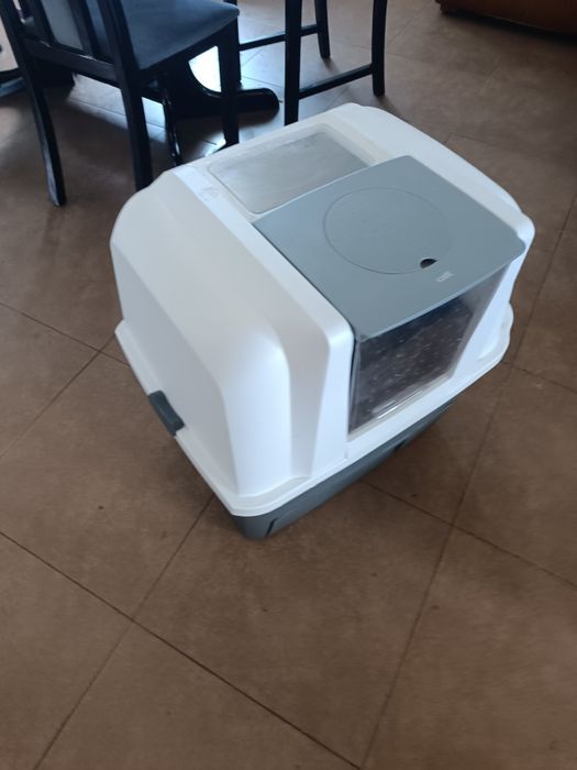 Caixa de areia para gatos