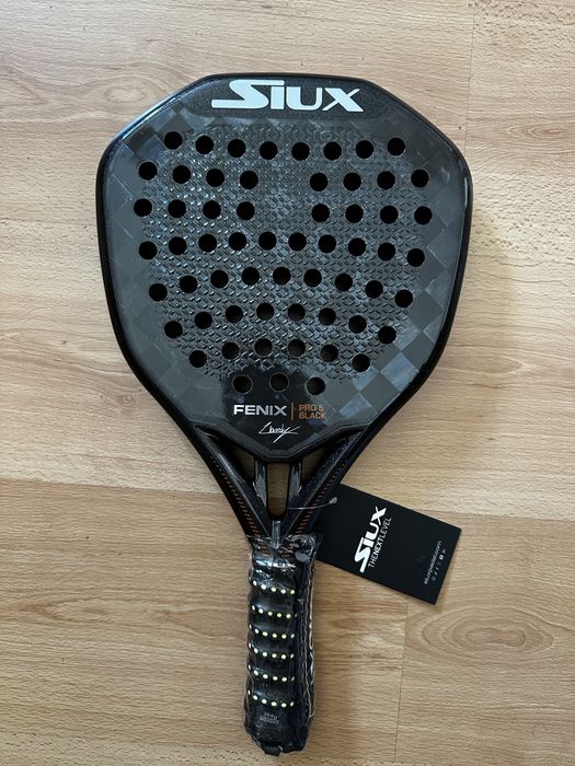 Padel Siux fenix pro 5 black Augsburguer 2025
