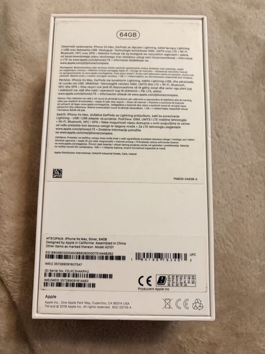 iPhone Xs Max uszkodzony ale zadbany ! Polecam !!!