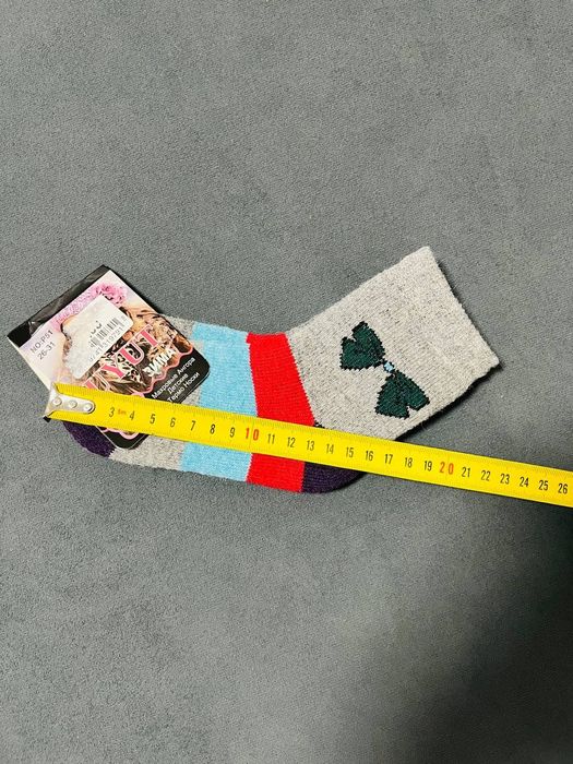 Термо носки р.26-31 Махровые носки зимние Ангоровые носки на девочку