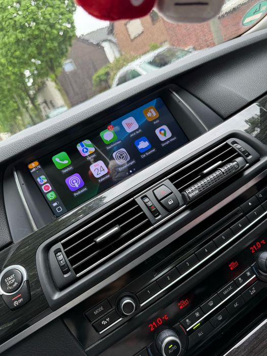 Rádio Android 14 com GPS BMW F10 F11 (Novo)