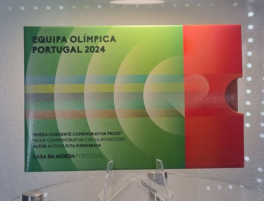 Moeda de 2€, Jogos Olímpicos Proof 2024.
