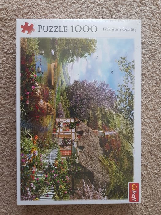 Puzzle 1000 sztuk "Uroczy zakątek"