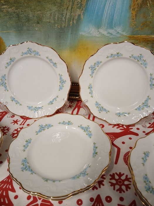 12 pratos sobremesa Vista Alegre