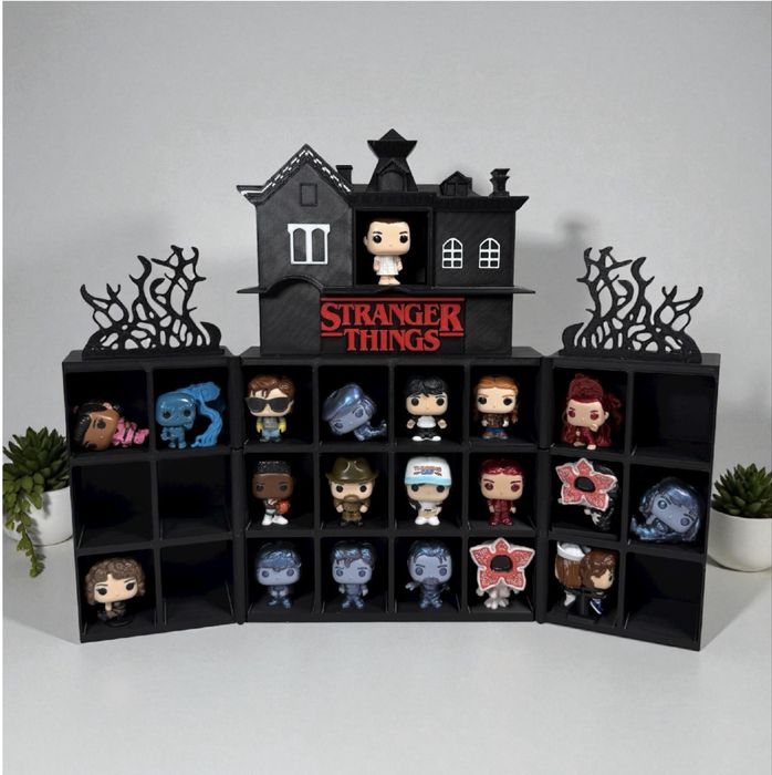 Полка раскладной дом для фігурок Stranger Things Kinder Joy Fanko