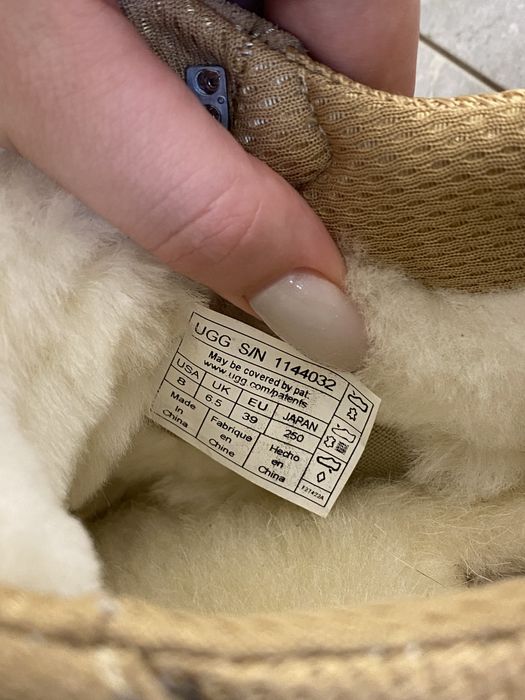 Жіночі кеди кросівки уги UGG LowMel бежеві / чорні