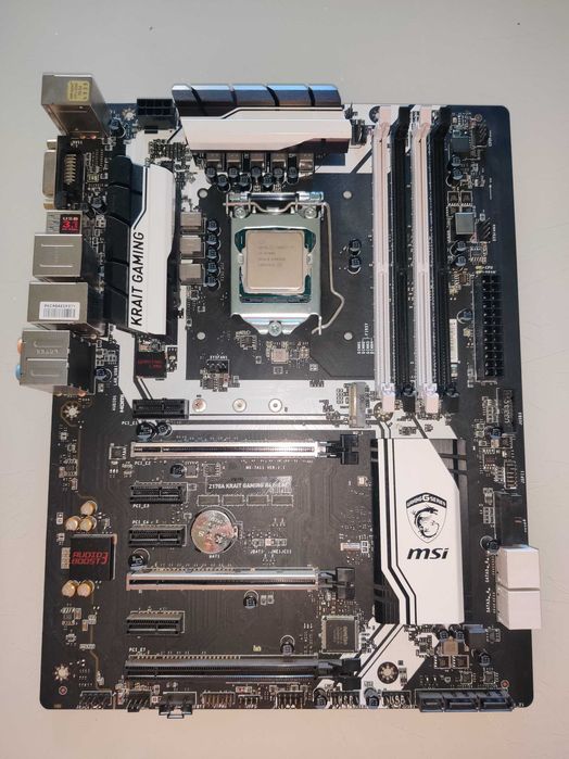 MSI Z170A Krait + i7-6700K + Куллер