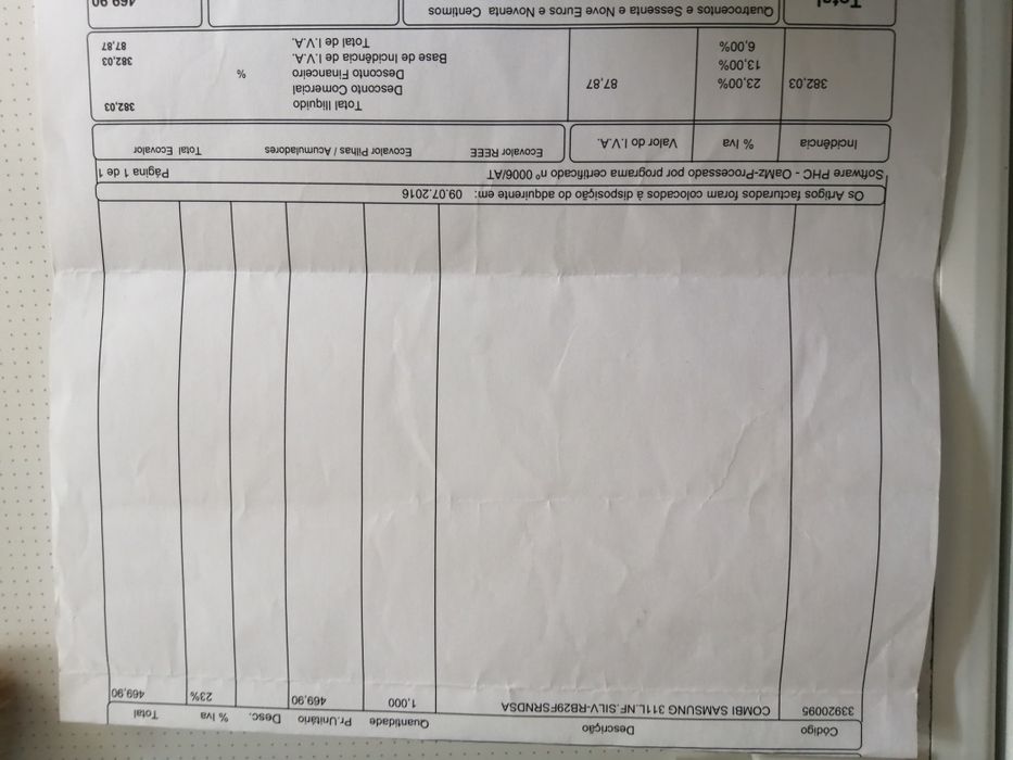 Frigorífico combinado Samsung