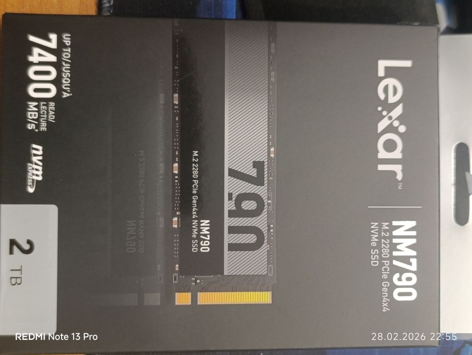 Dysk SSD Lexar NM790 PCIe gen4x4