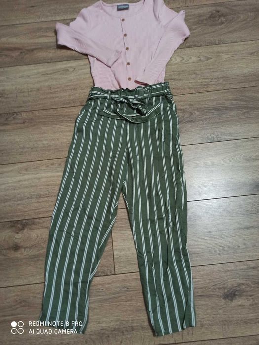 Modny komplet dla dziewczynki H&M roz. 134 /140