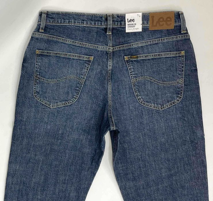 Spodnie męskie jeansy Lee Brooklyn Straight Creekside W40 L32