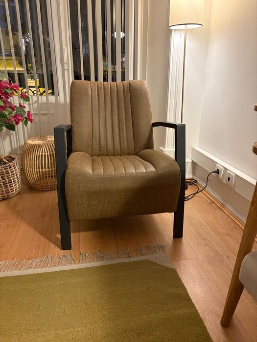 Sofá de pele de luxo