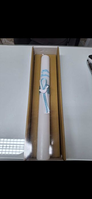 Velas Batismo com Caixa