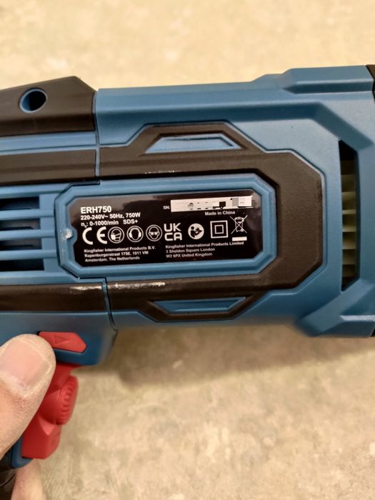 Młotowiertarka SDS plus ERH 750 Erbauer 750W 3J - mam 2 szt.