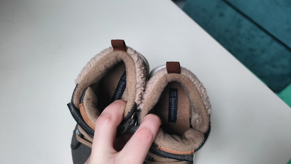 Buty jesień zima Inextenso ocieplane