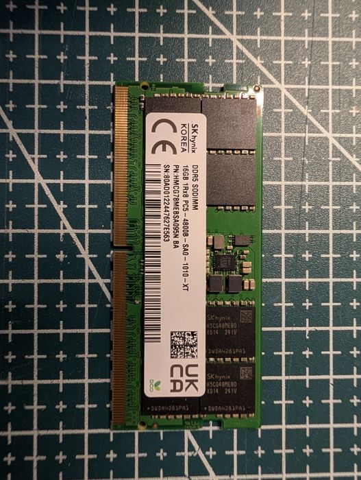 Pamięć RAM 16GB DDR5 Hynix 4800 MHz