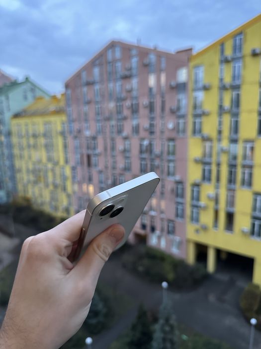 90% Аккум Идеал iPhone 13 256Gb Starlight Neverlock Айфон White