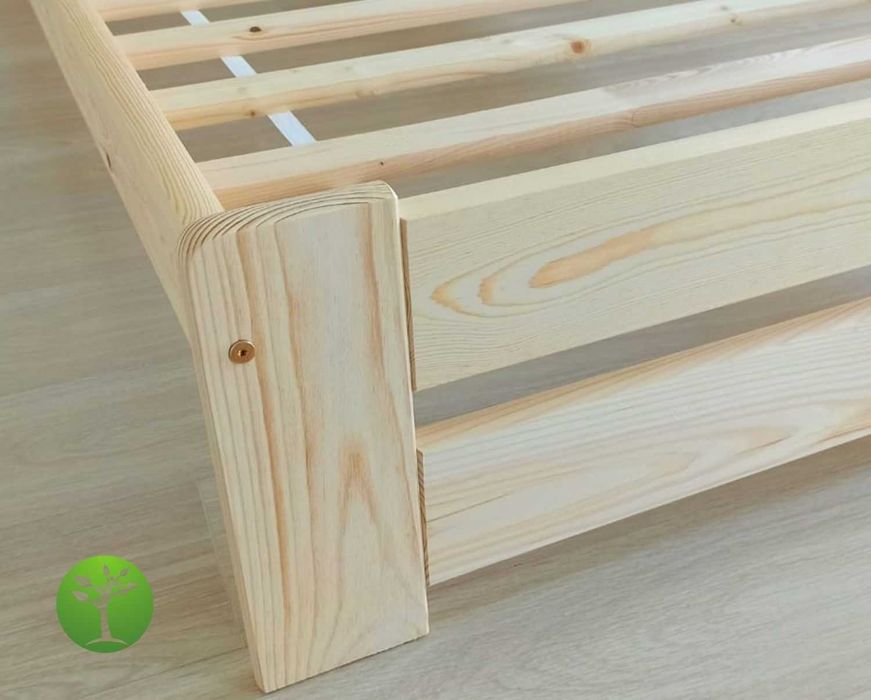 NOWE Łóżko sosnowe 90x200 + Stelaż INNE WYMIARY Gwarancja! DPD 0zł