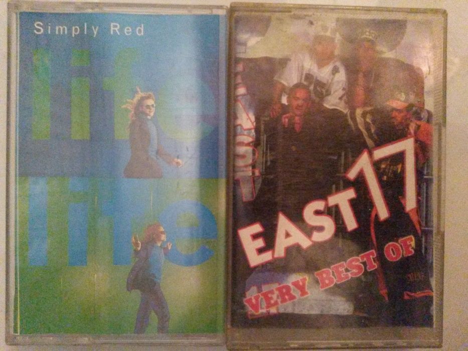 Аудиокассеты Simply Red, East 17, ...