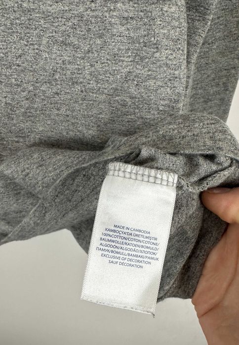 Longsleeve POLO RALPH LAUREN męska bluza szara r. L