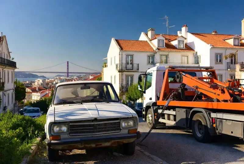 Recolha e abate de carros