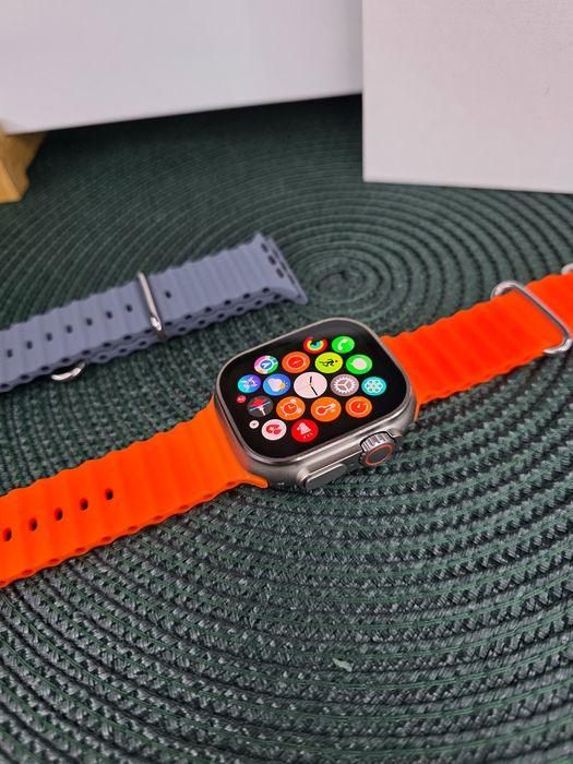 Watch HK Ultra2 Max – AMOLED 2,12", połączenia, sport, zdrowie – NOWY