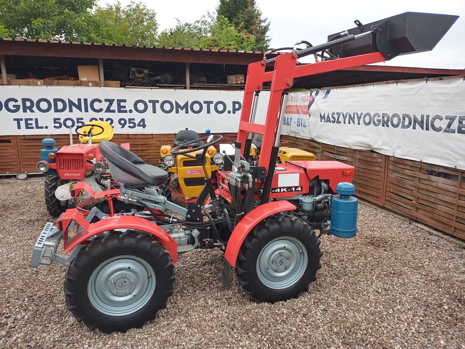 Traktorek tz4k14 miniładowarka 4x4 schaffer weidemann ładowarka tv521