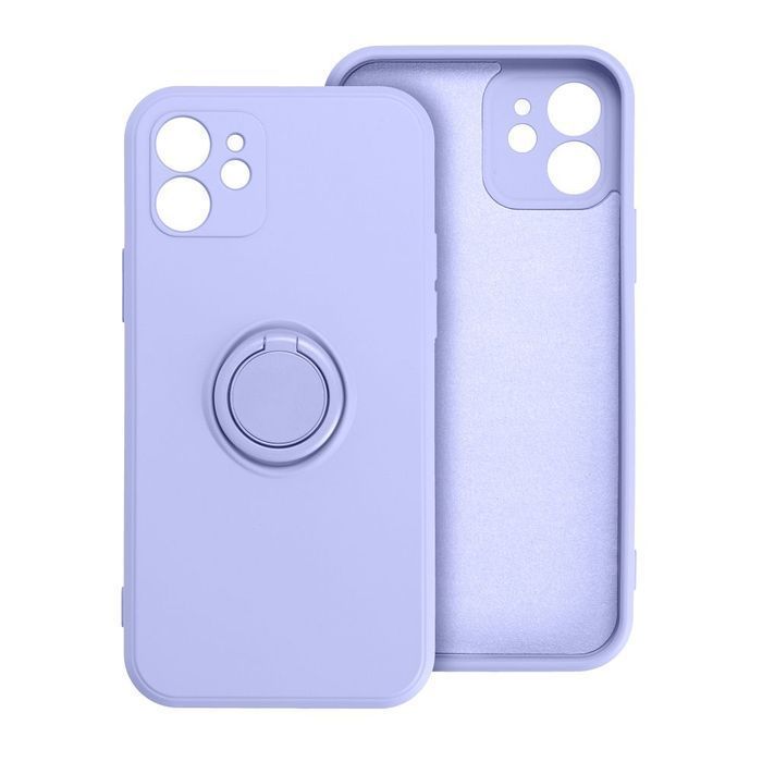Futerał SILICONE RING do IPHONE 16 Pro fioletowy