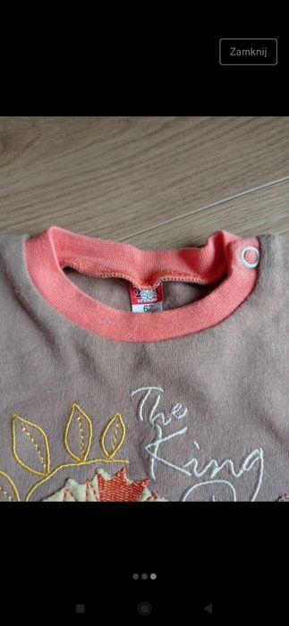 Rampersy rozmiar 56-62