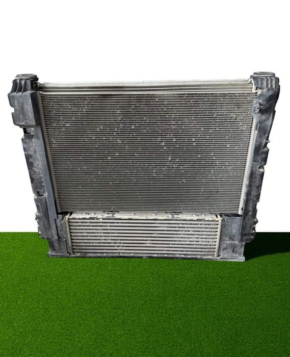Касета радиаторов BMW X3 F25 Кассета интеркулєр радиатор БМВ Х3 Ф25