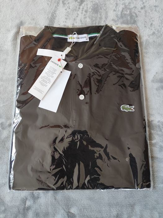 Koszulka Polo Lacoste czarna XL nowa