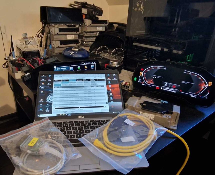 Laptop Dell Pakiet BMW Mini ISTA INPA ENET ICOM Esys K+D Can