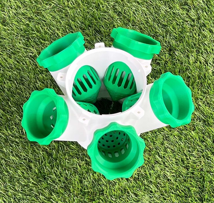 Wieża hydroponiczna Shopollo - 5 poziomów, 25 gniazd