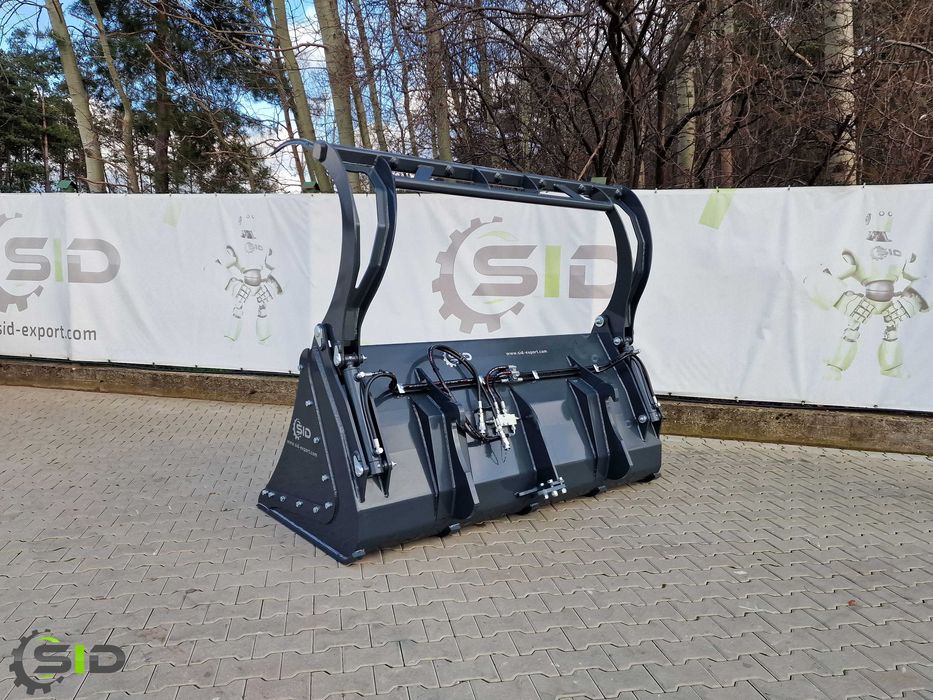 Łyżko krokodyl ząb kuty XXL, rekin 2,2 m, 1,75 m3 [LKXXL3] SID