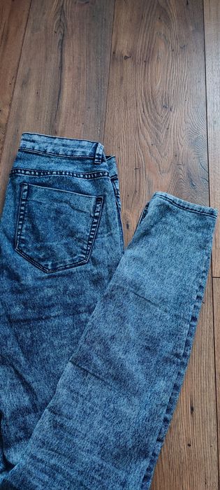 Zara trafaluc jegging acid wash