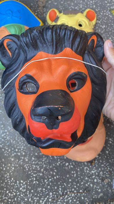 Antigas mascaras carnaval