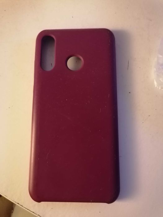 Capa silicone huawei p30 lite roxo e capa transparente redmi note 1264739559205633120