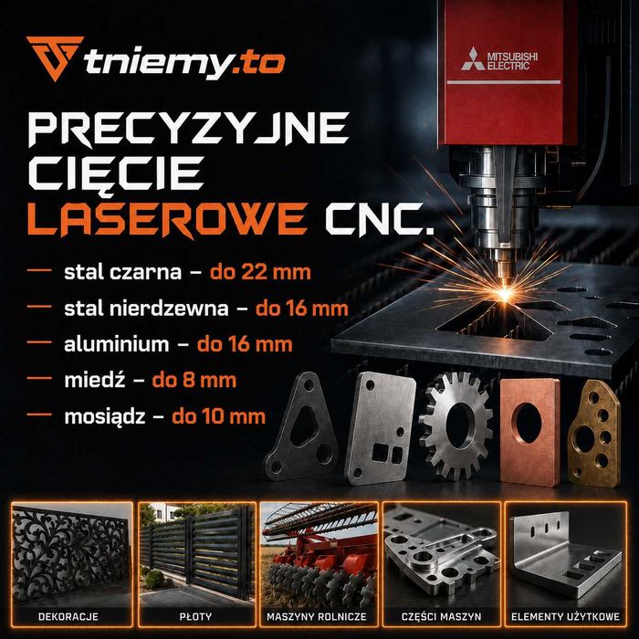 Cięcie laserem CNC – Wycinanie blach, stal, aluminium | Usługi laserowe,  Cięcie laserowe Puławy / Lublin / Radom