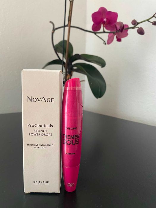Zestaw Oriflame retinol + tusz