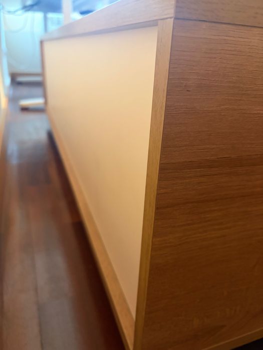 Móvel de TV El Corte Inglés - Com Gaveta, Prateleiras e Pés Ajustáveis