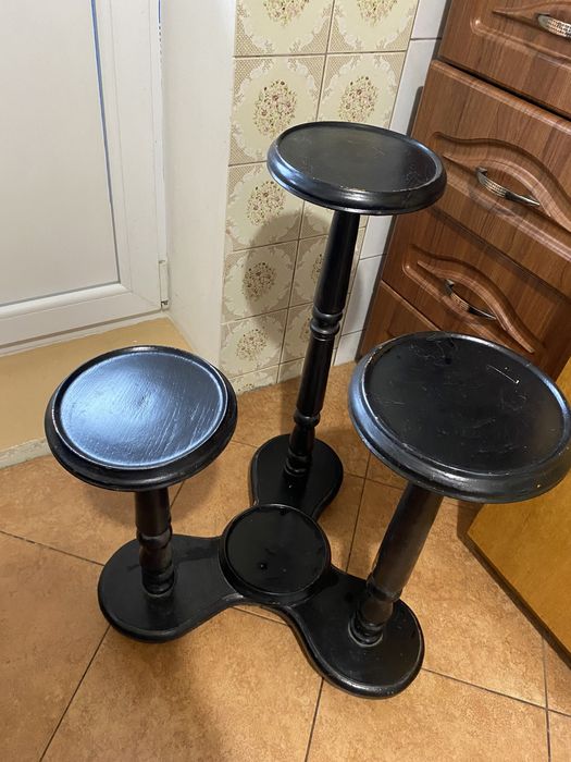 Подставка доя квітів / натуральне дерево