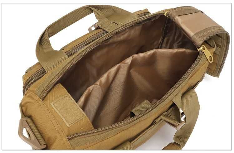 Велика дорожня тактична сумка для документів і ноутбука 15.6 KT6003602